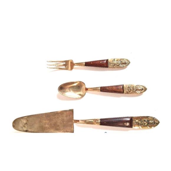 VINTAGE JAMES STAR OF THAILAND FLATWARE BOXED SET - Picture 4 of 7